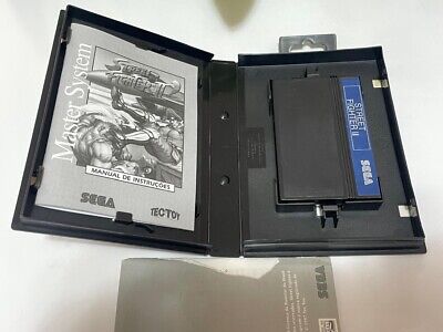 Sega Master System Tectoy : Street Fighter 2 Tectoy complete Sega Master System Tectoy : Street Fighter 2 Tectoy complete