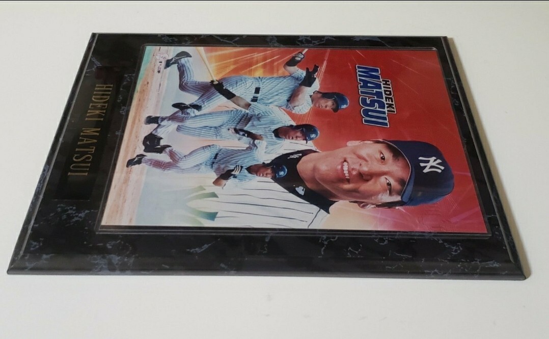 Hidekit Matsui New York Yankees Sports Memorabilia Plaque MLB Baseball