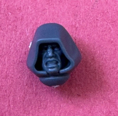 NEW DARK ANGELS INNER CIRCLE COMPANIONS - BARDED HEAD / HELMET (F) -  40k