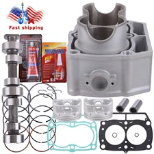 Cylinder Piston Ring Kit Gasket Camshaft For Polaris RZR S 800 4 EFI 2008-2014