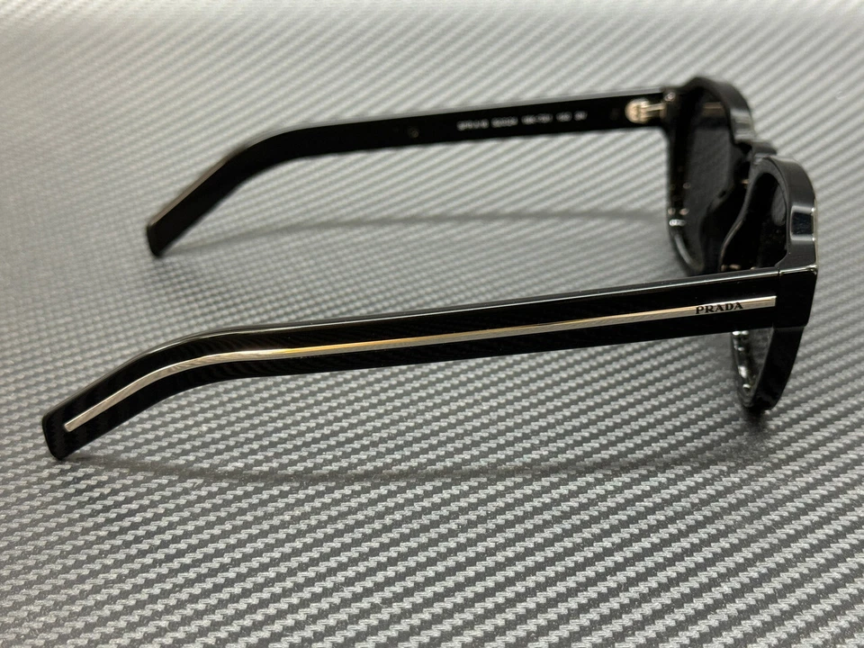 Gafas de sol PRADA PR A16S 16K731 negras grises unisex 52 mm Foto 4 de 4