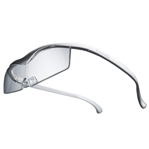 Hazuki Glasses Loupe Compact 1.32 times Magnifier Clear Lens White w/Tracking 4964594734306 eBay
