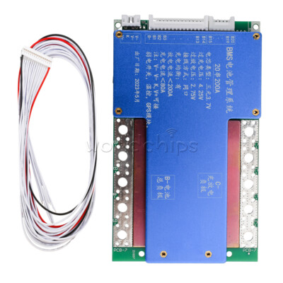 20S 72V 100/150/200A Li-ion Battery Balancer Board BMS Battery Protection Board