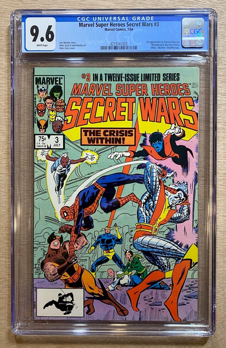 Marvel Super-Heroes Secret Wars (1985) #1-12 Set - Certified KEYS