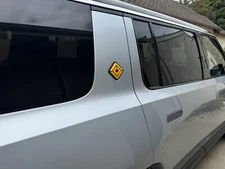 Rivian R1S/R1T Side Logo Decal - 3M Vinyl - Custom Accent Overlay - 2 Pack