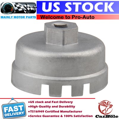 Oil Filter Wrench Tool For Toyota Lexus Corolla Rav4 Matrix Prius Auris 14 Flute
