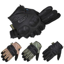 Guanti da caccia tattici protezione nocche per tiro paintball softair cecchino