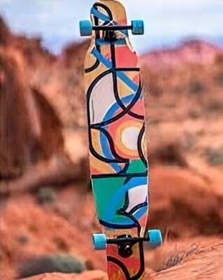 Loaded Dancing-Longboard Bhangra  V2 - Deck Only