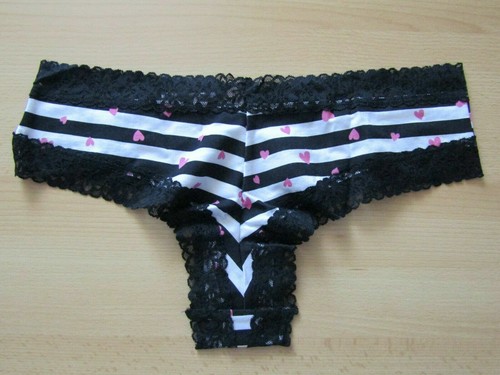 Victorias Secret SEXY Cotton Cheeky Panty Panties Lilac Stripe Plaid Leopard NWT - Picture 12 of 39