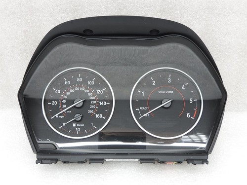BMW 1 2 Series F20 F21 F22 F23 Diesel Milen MPH Tacho Kombiinstrument 8794224