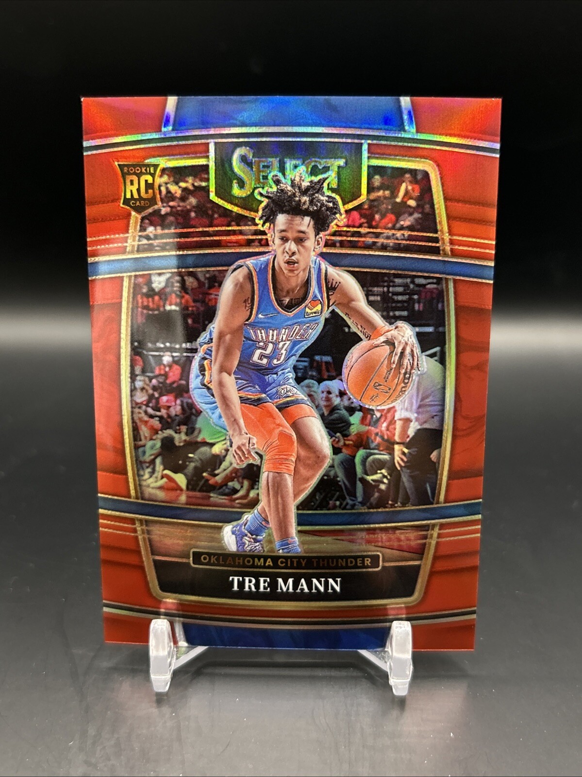 2021-22 Select Prizm Red #36 Tre Mann /199 OKC RC Rookie