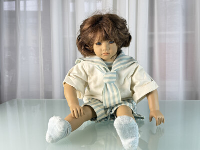 Künstlerpuppe Annette Himstedt Puppe Enzo 66 cm. Top Zustand