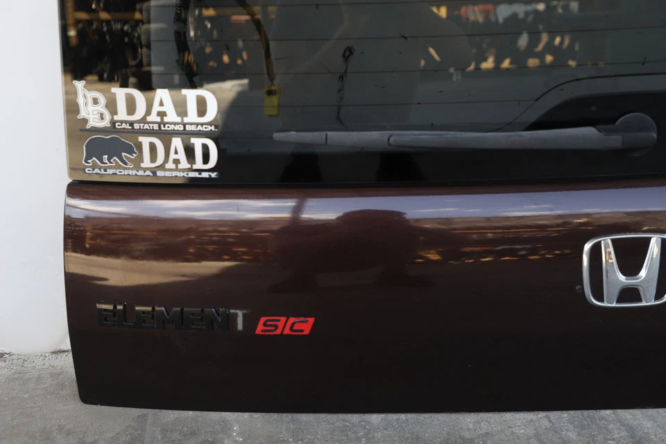 Honda Element 03-11 Rear Tailgate Trunk Lid Assy Purple 68100-SCV-A90ZZ, A979, O - Image 4 of 4