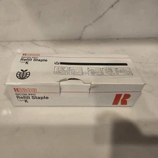 Ricoh PPC 410802 Staple Refill Type K 502R-AM 3 Refill Cartridges
