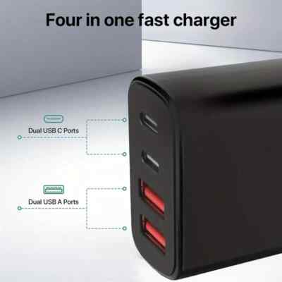 20W USB-C Fast Charger Wall Adapter for iPhone 15 14 13 12 Pro Max Samsung iPad