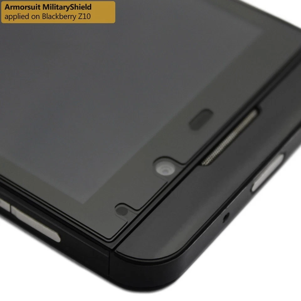 Protector de pantalla ArmorSuit MilitaryShield BlackBerry Z10 + Recubrimiento de cuerpo completo EE. UU. Foto 4 de 4