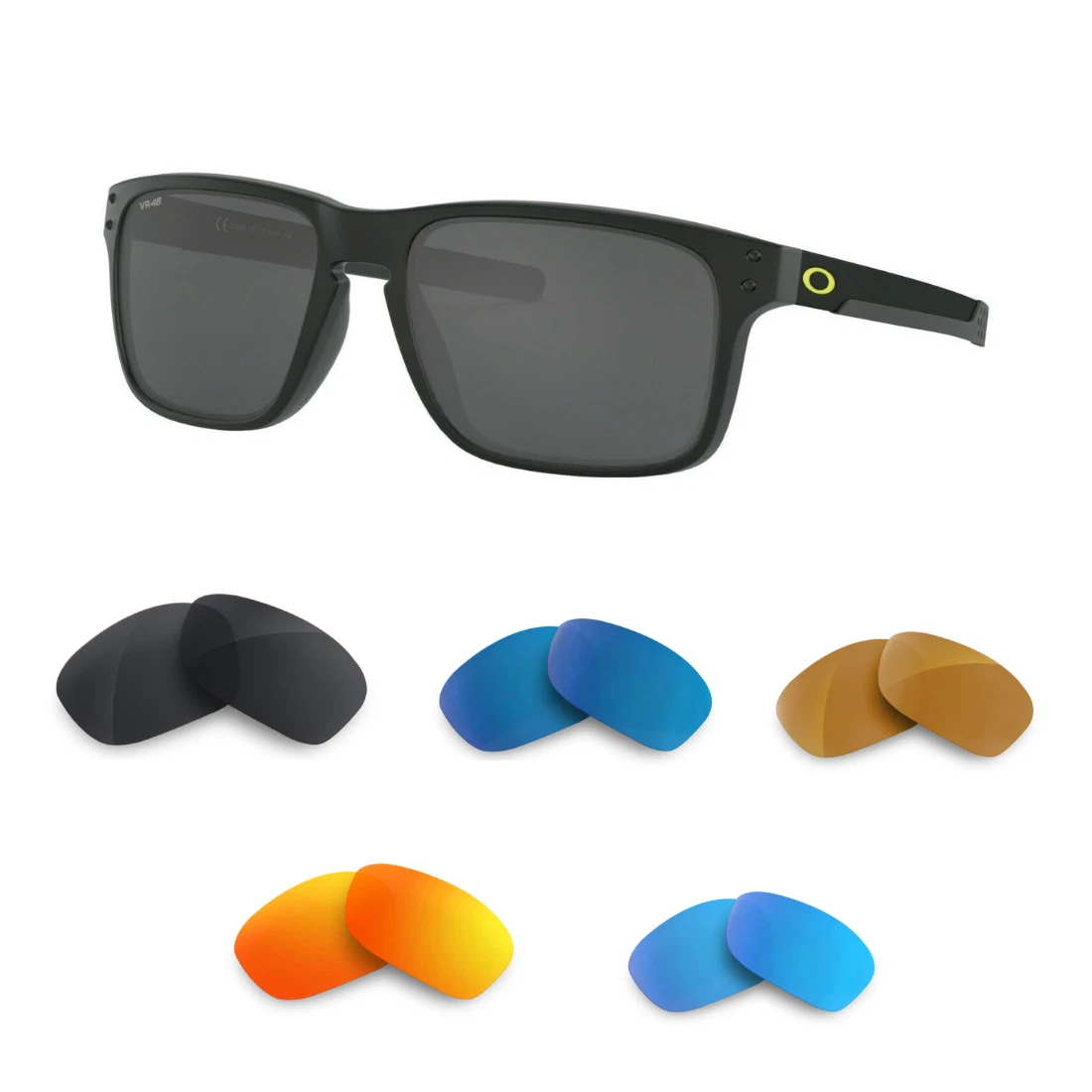 Cristales Polarizados de Recambio para Oakley Holbrook MIX (Lentes Óptica) | eBay