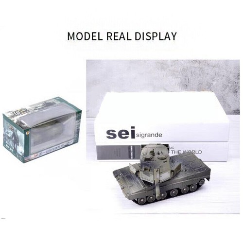 German Panther 2 carri armati fusi a freddo carri armati principali 1:48 lega modello militare - Foto 7 di 7