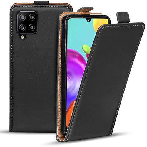 Verco Flip Cover per Samsung Galaxy A42 5G, Custodia verticale Flip Case (T7V)