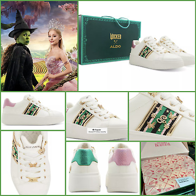 【追跡あり!】Wicked x ALDO Destinedtofly スニーカー ☆遊び心 WICKED Witch the West Elphaba ALDO x DTF Designer Sneaker