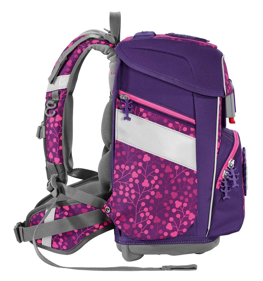 Step by Step Space Shine Schulranzen-Set 5-teilig Butterfly Night Ina violett - Bild 4 von 4