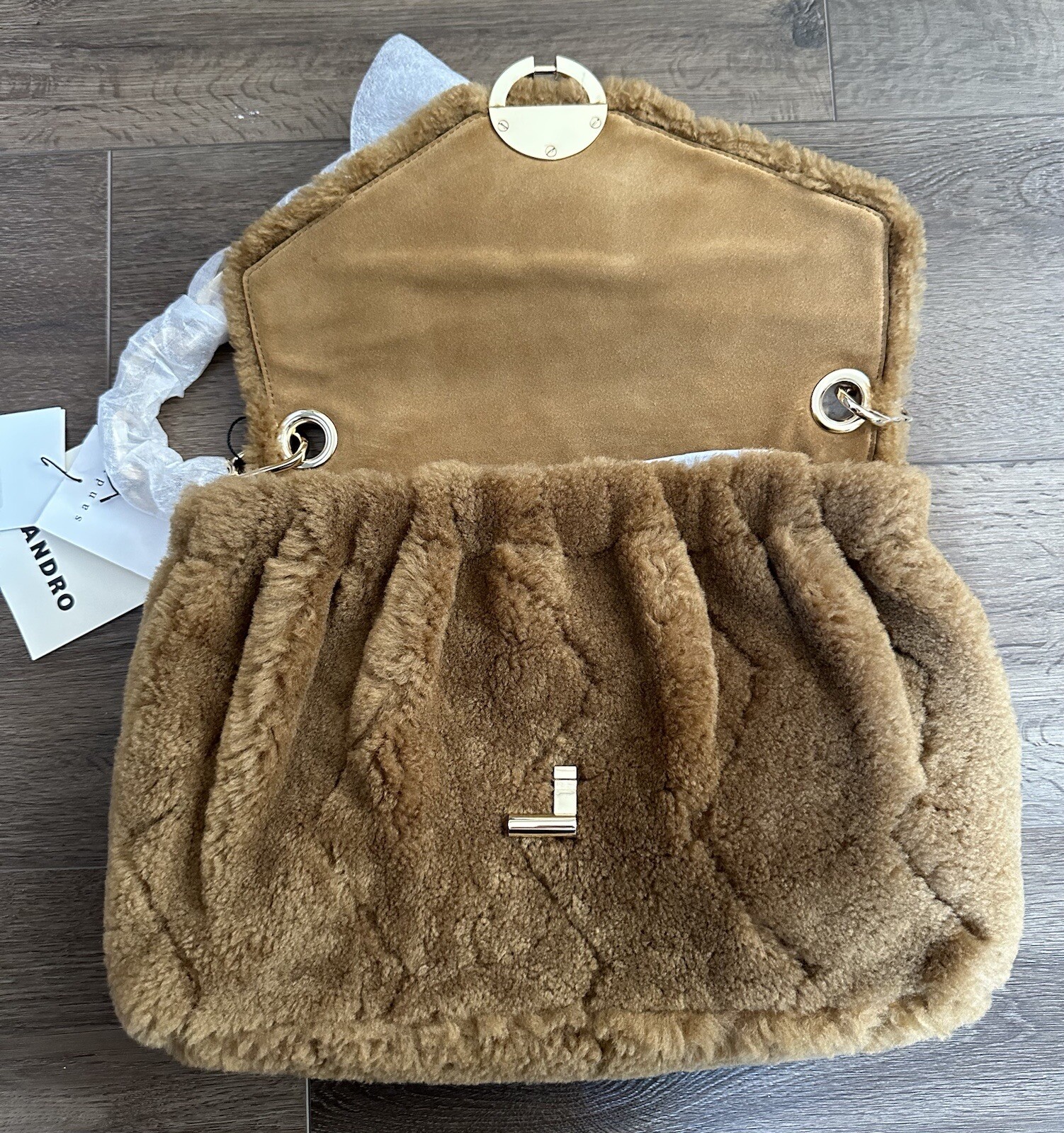 SANDRO PARIS paris fur bag — image 7