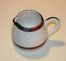 Deruta Ceramic Circo Creamer Milk Jug 8oz