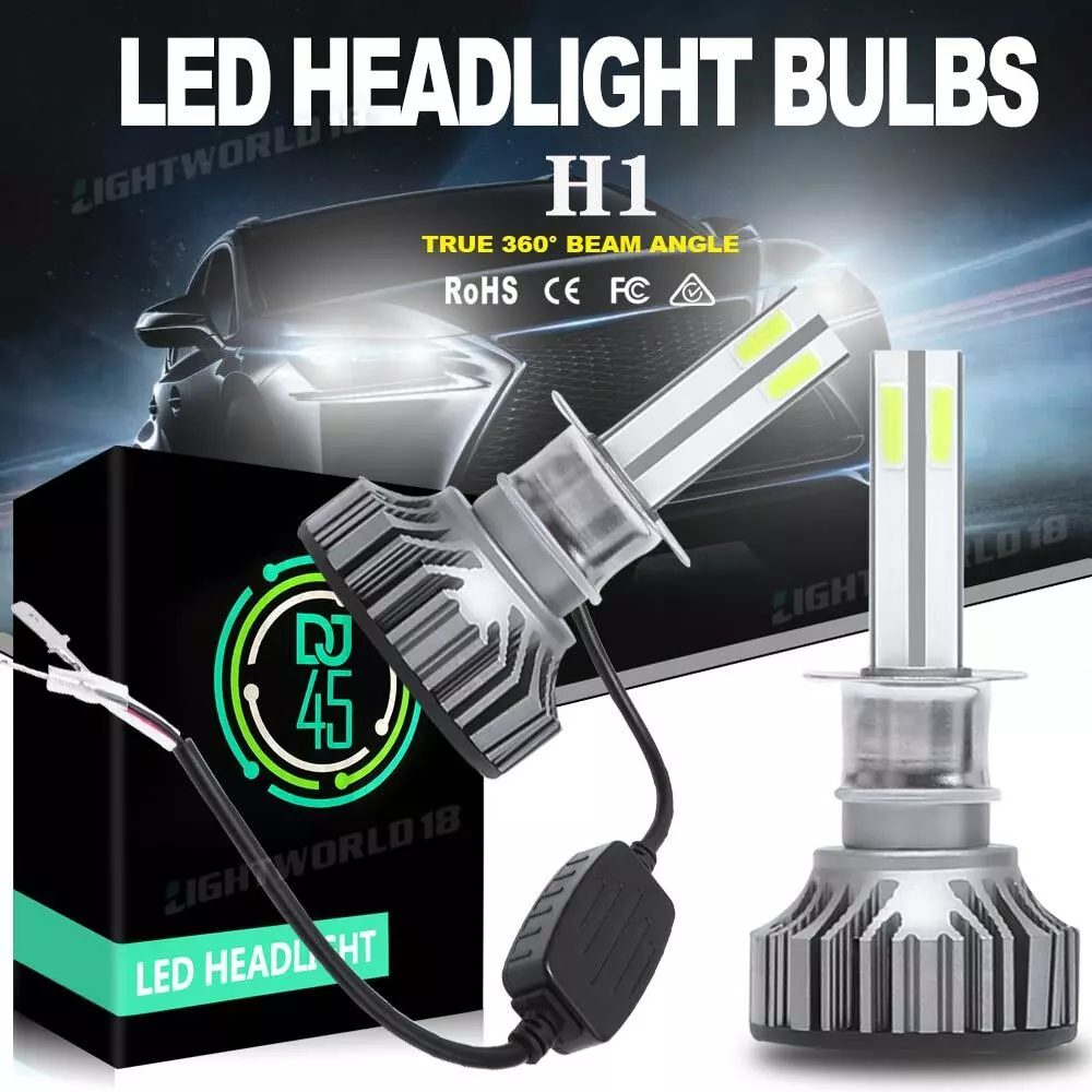 4 Side 9006 HB4 LED Headlight Bulb Low Beam White Lights 6000K CANBUS 120W  DRL