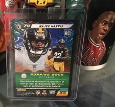 Najee Harris #RK298 🔥RC🔥2021 panini nfl five Swirl O Rama Holo Foil 💎💎HANDS!