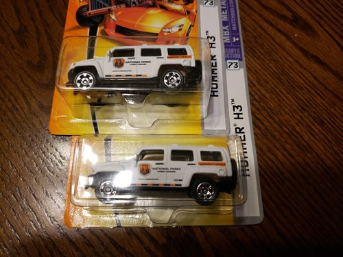Matchbox 2007 Hummer H3 #73 National Parks U.S. 666 Version With Out Lot Of 2 - Picture 9 of 10