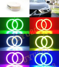 Bluetooth Remote RGB for Nissan Maxima 16-19 headlight LED lights halo rings DRL