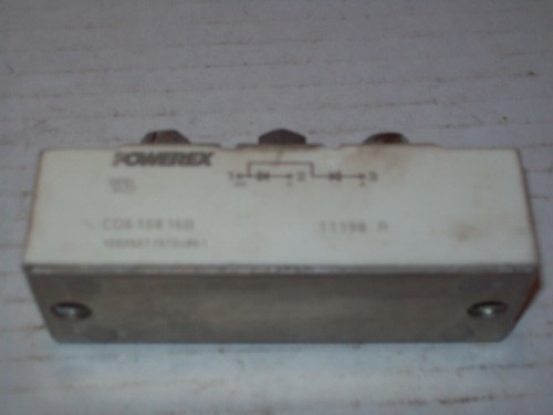 POWEREX MITSUBISHI ELEC CD610816B 160A 800V MÓDULO DE DIODO P1051 - Imagen 2 de 9