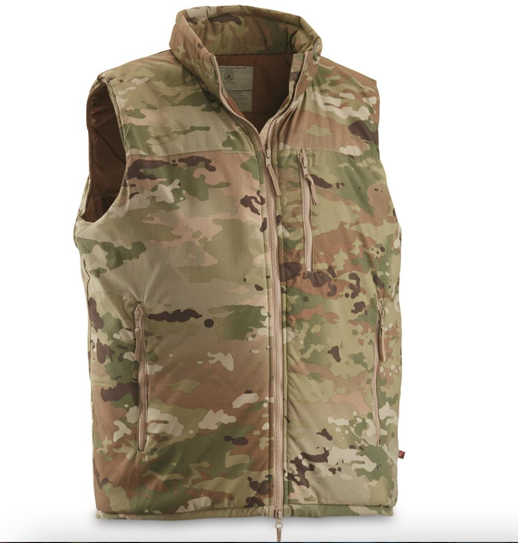 OCP Scorpion Level 7 ECWCS Vest Jacket BAF USGI Material Size