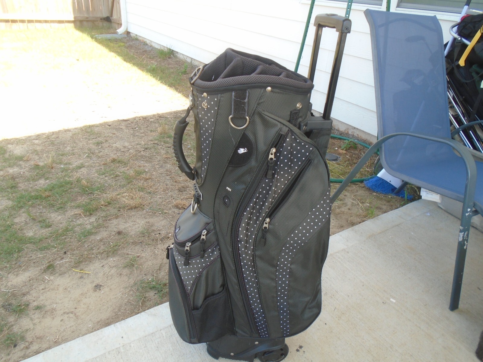 club champs golf bag with wheel with rain cover eBay