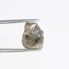 2.09 CT Grey Irregular Cut Natural Rough Uncut Diamond for Proposal Ring
