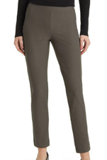 BNWT Eileen Fisher Easy Slim Ankle Washable Stretch Crepe Pant Grove XL 168