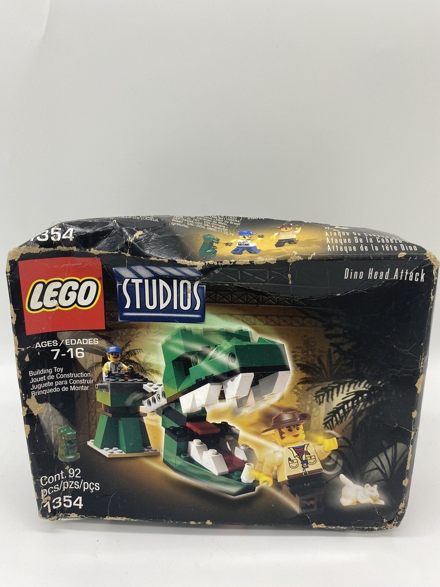 LEGO Studios 1354 Dino Head Attack NEW! Baby T-Rex Dinosaur Stop