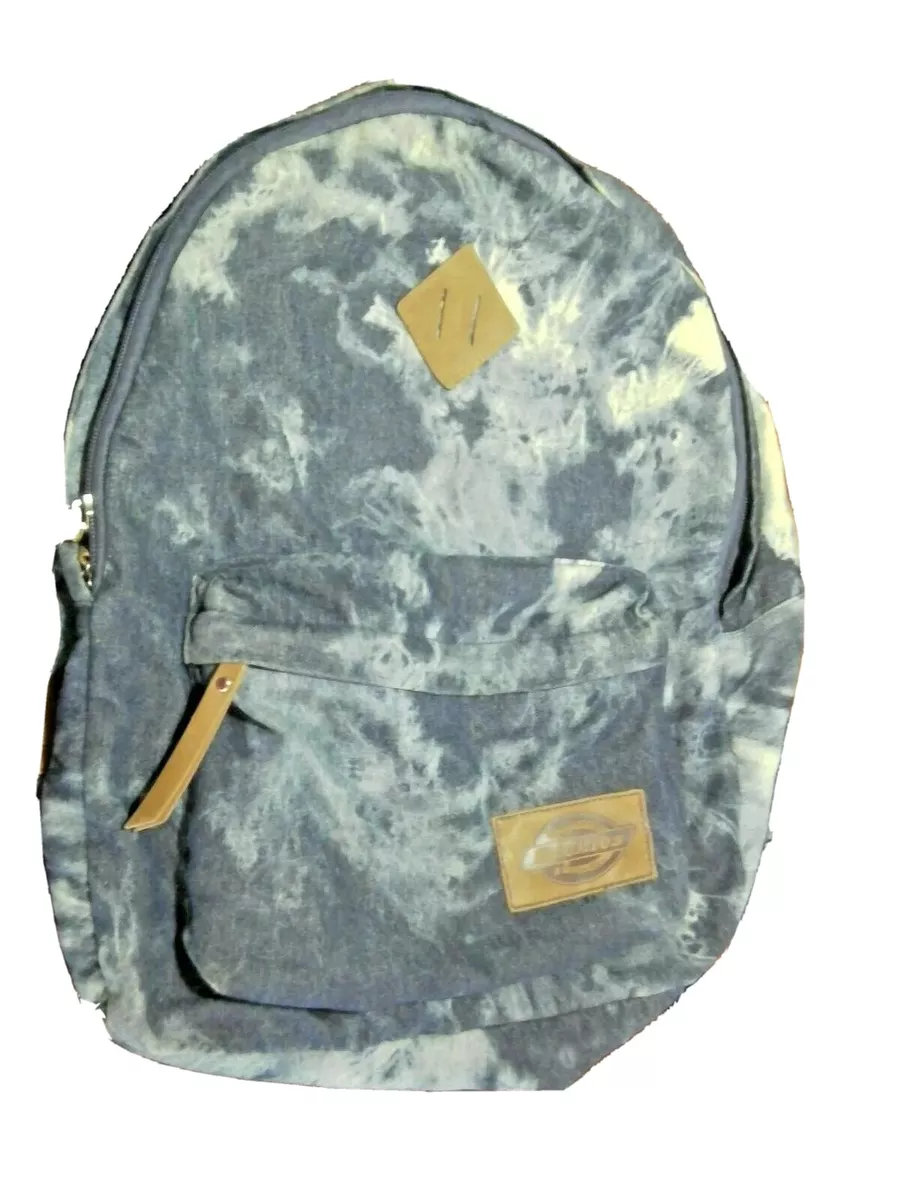Dickies backpack 100 cotton denim tie dye pattern