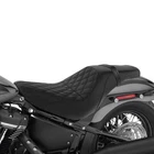 Black Driver Passenger Seat Fit For Harley Street Bob Softail FLHC 2018-2023 20