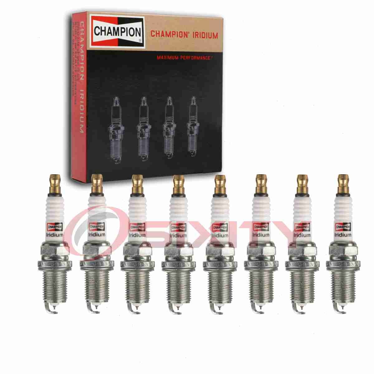 8 pc Champion Iridium 9802 Spark Plugs for SK20PR-A8 RC8WYPB4 MR984943 jw