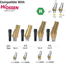 17  Angled Anatomic Abutment Regular  5.0mm For Hiossen Osstem Platform Implant