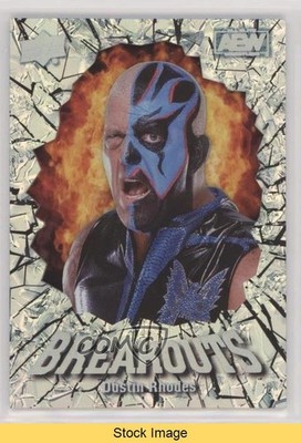 2022 Upper Deck AEW All Elite Wrestling Breakouts Dustin Rhodes #BO-7 READ 0p0t