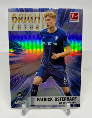 2022-23 Topps Chrome Bundesliga Patrick Osterhage Bright Future #BF-PO (RC)