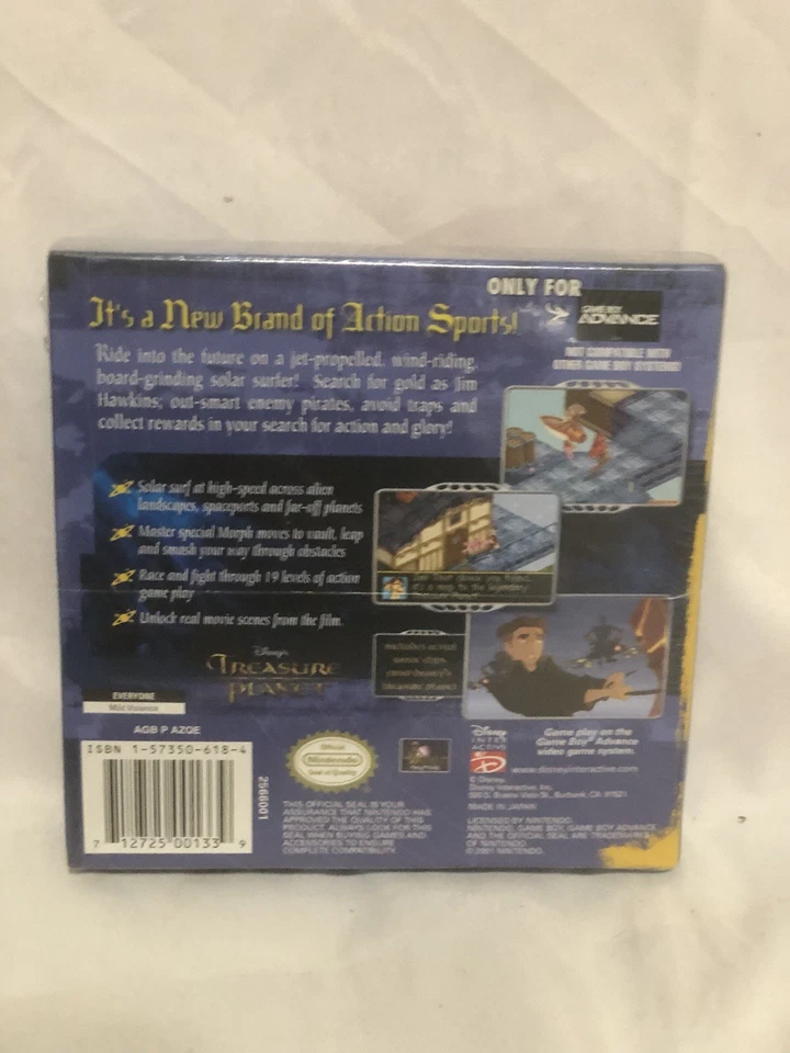 Disney's Treasure Planet Nintendo Game Boy Advance GBA New Factory Sealed MINT - Image 3 of 4