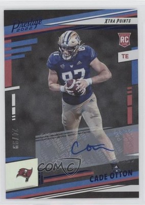2022 Panini Prestige Rookies 24/99 Cade Otton #375 Rookie Auto RC 0ge4