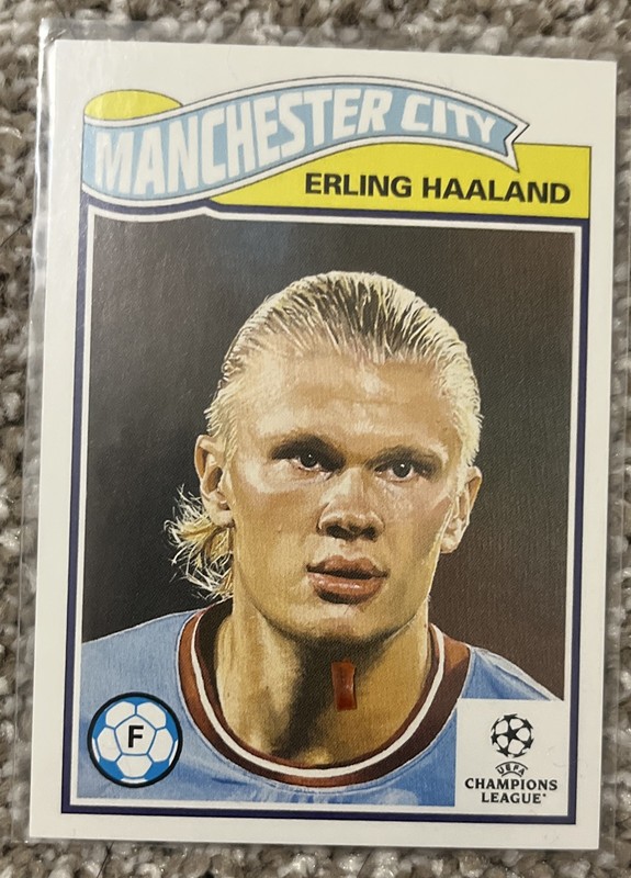 2023 Topps Living Uefa Club Competitions - Erling Haaland #510