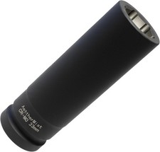 1 Inch Driver 33mm Extra Deep Impact Socket 6.3 Inch Length Deep Axle Nut So... 1 Inch Driver 33mm Extra Deep Impact Socket 6.3 Inch Length Deep Axle Nut So...