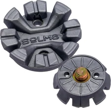 24 Maxx Grip Golf Shoe Spikes Replacement Metal Screw Threading Dia ¼ Grey 