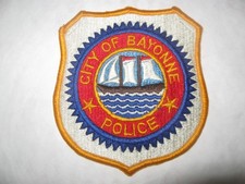 BAYONNE NEW JERSEY POLICE PATCH