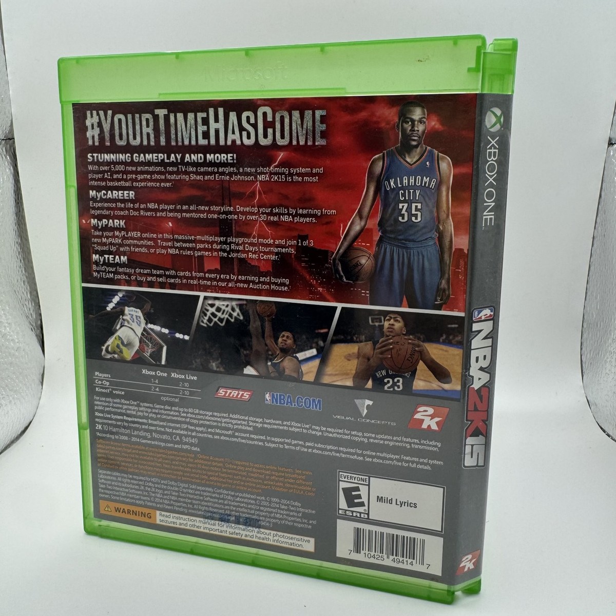 NBA 2K15 Xbox One Video Game Multiplayer MyCareer MyTeam | eBay